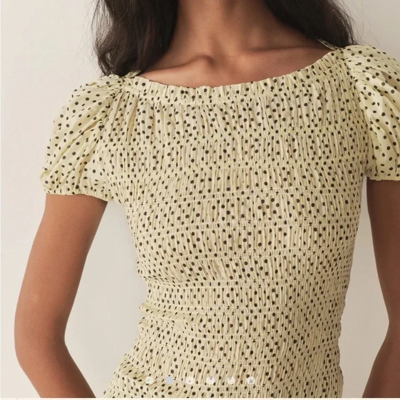 Doen Georgene dress in Portia dot, size Small - Picture 3 of 8